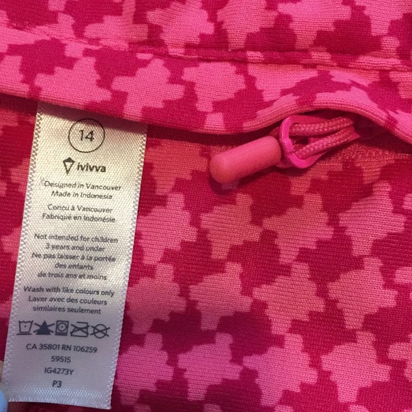 Ivivva reversible track zipper jacket for girls - Picture 4 of 8